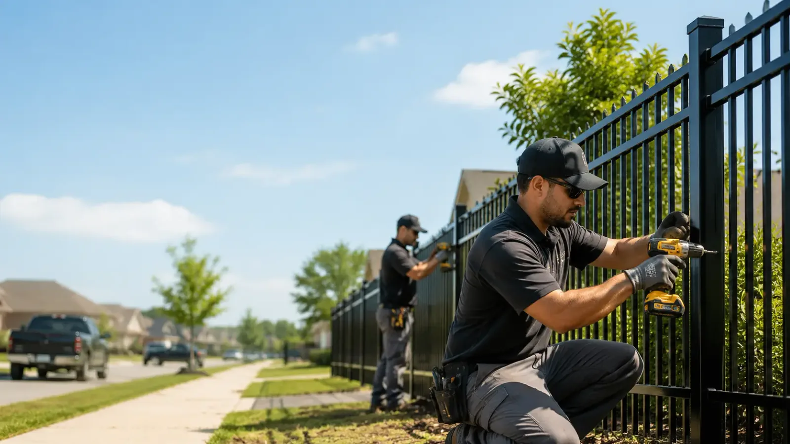 Metal Fence Installation in Williamstown, PA